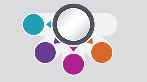 Infographic animation template motion graphics ready to use for information Stock Footage 266949750