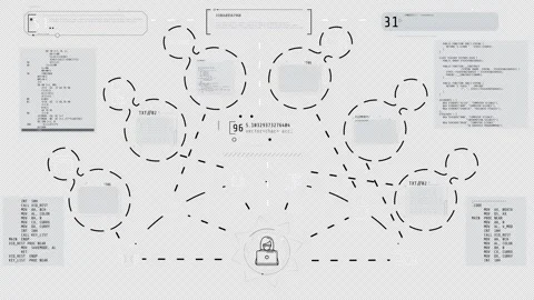 Infographic animation on the theme of modern devices and programming. Stock Footage 295028070
