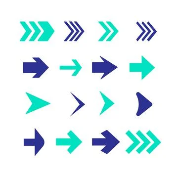 Infographic arrows icon. 스톡 일러스트
