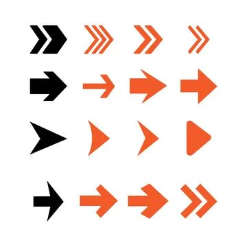 Infographic arrows icon Stock-Illustration