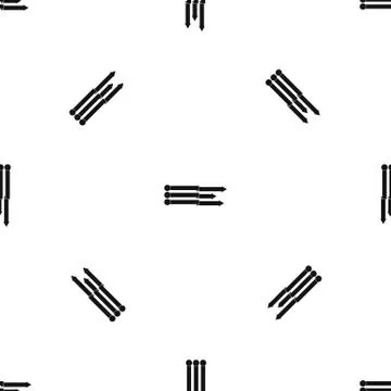 Infographic arrows pattern seamless black Stock Illustration