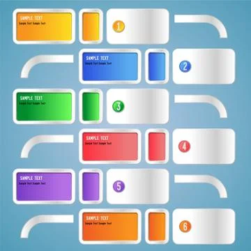 Infographic banners Stock Illustration