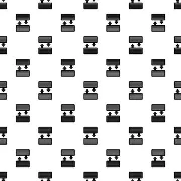 Infographic blocks with arrows pattern vector Stock Illustration