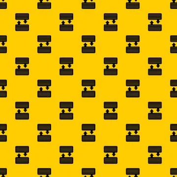 Infographic blocks with arrows pattern vector Stock Illustration