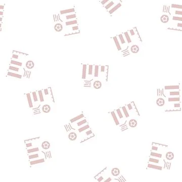 Infographic bonus glyph seamless pattern Illustrazione stock