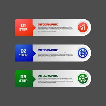 Infographic business element collection vector Stock Illustration