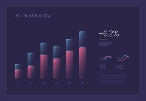 Infographic for business layout template, presentation and finance report. Stock Illustration
