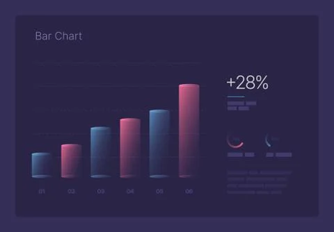 Infographic for business layout template, presentation and finance report. Stock Illustration