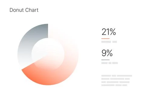 Infographic for business layout template, presentation and finance report. Stock Illustration