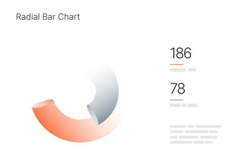 Infographic for business layout template, presentation and finance report. Illustrazione stock