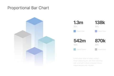 Infographic for business layout template, presentation and finance report. Stock Illustration