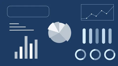 Infographic chart elements for business and marketing. graphic presentation. Bar Stock Footage 310912136