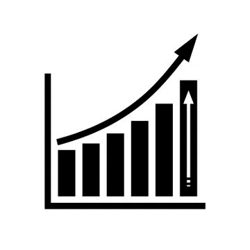 Infographic, chart vector icon Stock Illustration