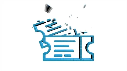 Infographic with cinema attributes pixel icon. Motion graphics. Stock Footage 153873799