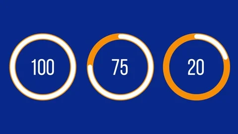Infographic Circles Stock Footage 134321356