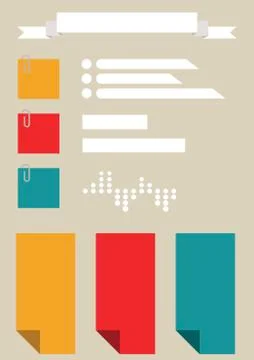 Infographic color 스톡 일러스트