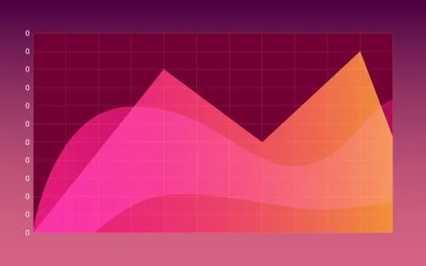 Infographic dashboard template with flat design graphs 스톡 일러스트