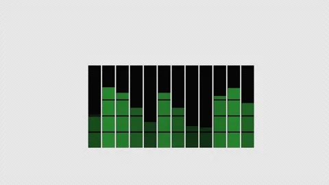 Infographic Data report bar graph and line graph chart animated. Grow or su.. Stock Footage 242379716