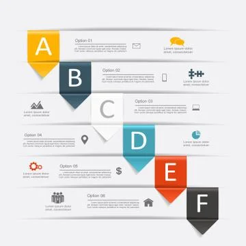 Infographic design with elements and icons. Vector illustration 스톡 일러스트