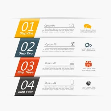 Infographic design with elements and icons. Vector illustration 스톡 일러스트