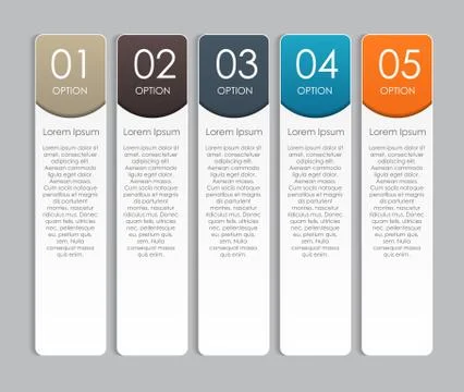 Infographic Design Elements for Your Business Vector Illustration Illustrazione stock