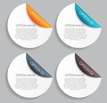 Infographic Design Elements for Your Business Vector Illustration 스톡 일러스트