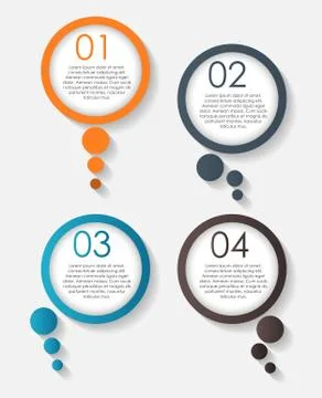 Infographic Design Elements for Your Business Vector Illustratio Illustrazione stock