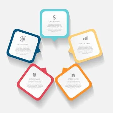 Infographic Design Elements for Your Business Vector Illustratio Illustrazione stock