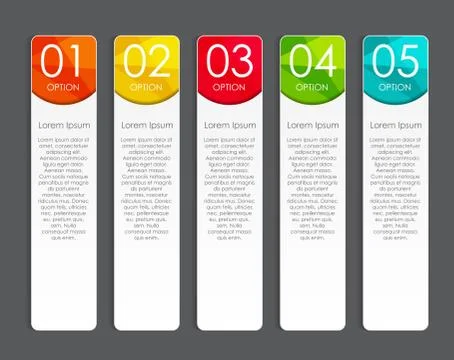 Infographic Design Elements for Your Business Vector Illustratio Illustrazione stock