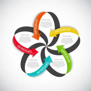 Infographic Design Elements for Your Business Vector Illustratio Illustrazione stock