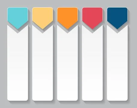 Infographic Design Elements for Your Business Vector Illustration Illustrazione stock