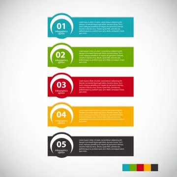 Infographic Design Elements for Your Business Vector Illustratio Stockillustratie