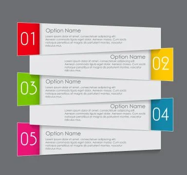 Infographic Design Elements for Your Business Vector Illustratio Illustrazione stock