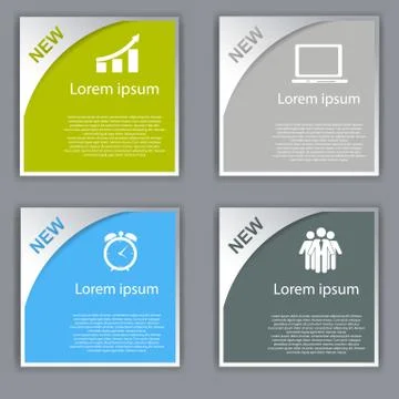 Infographic Design Elements for Your Business Vector Illustration Illustrazione stock