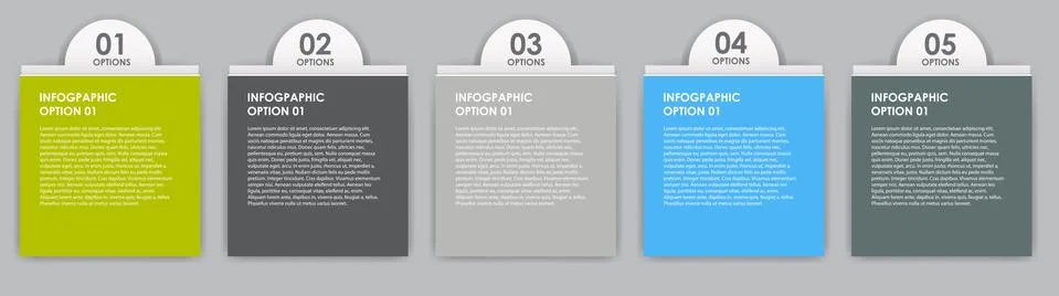 Infographic Design Elements for Your Business Vector Illustration Illustrazione stock