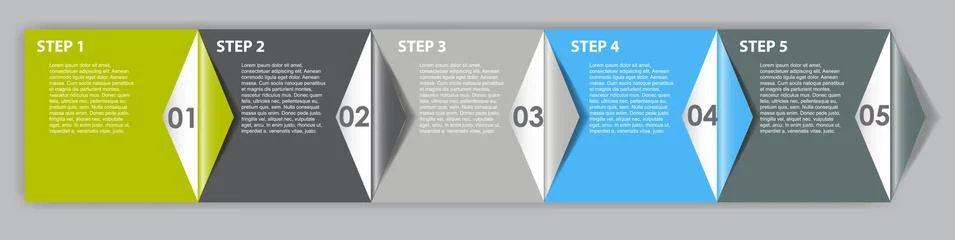 Infographic Design Elements for Your Business Vector Illustration Illustrazione stock