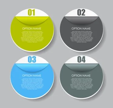 Infographic Design Elements for Your Business Vector Illustration Illustrazione stock