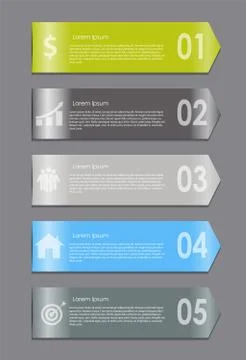 Infographic Design Elements for Your Business Vector Illustration イラスト素材