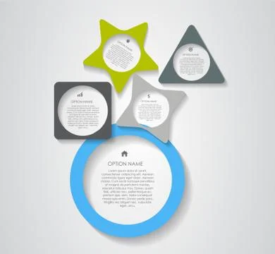 Infographic Design Elements for Your Business Vector Illustration Illustrazione stock