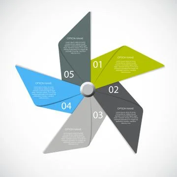 Infographic Design Elements for Your Business Vector Illustration Illustrazione stock