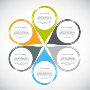 Infographic Design Elements for Your Business Vector Illustration Illustrazione stock