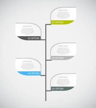 Infographic Design Elements for Your Business Vector Illustration Illustrazione stock