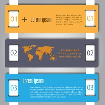 Infographic design on the grey background. Eps 10 vector file. Stock Illustration