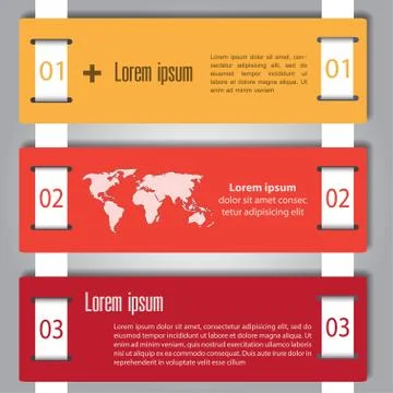 Infographic design on the grey background. Eps 10 vector file. Stock Illustration