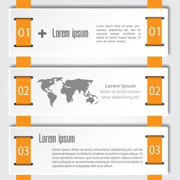 Infographic design on the grey background. Eps 10 vector file. Stock Illustration