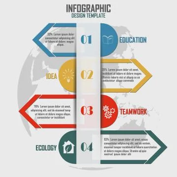 Infographic design Stock Illustration
