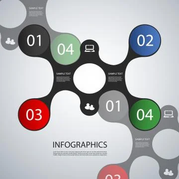 Infographic Design Stock Illustration