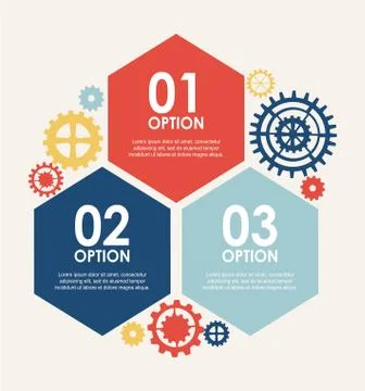 Infographic design over beige background, vector illustration 스톡 일러스트
