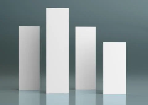 Infographic design template. 3D Illustration Stock Illustration