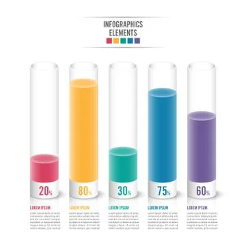 Infographic design template can be used for workflow layout, diagram, number  Stock Illustration